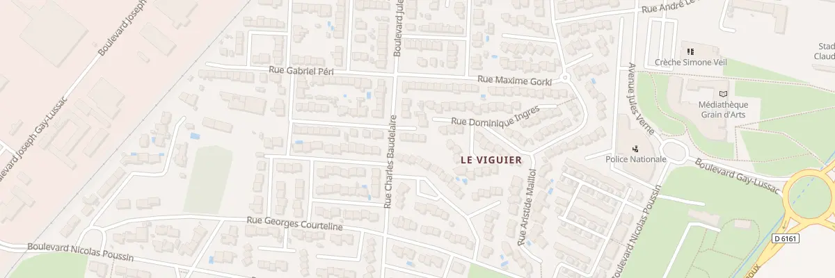 Plan du 3 Pl Emile Digeon à Carcassonne
