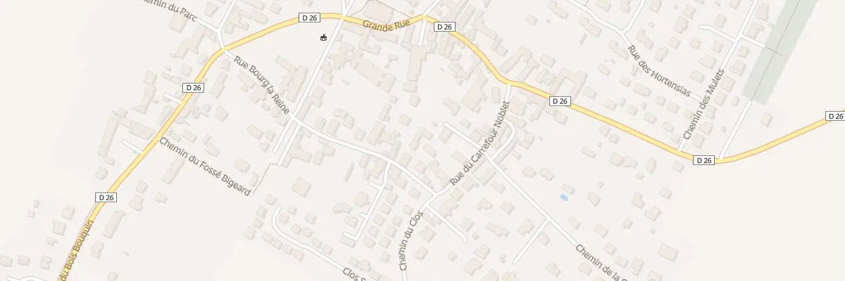 Plan du 15 Rue Bourg la Reine à Leudeville