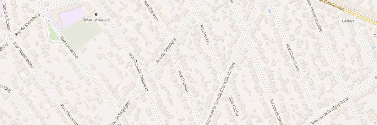 Plan du 57 Rue Franklin à Sainte-Geneviève-des-Bois