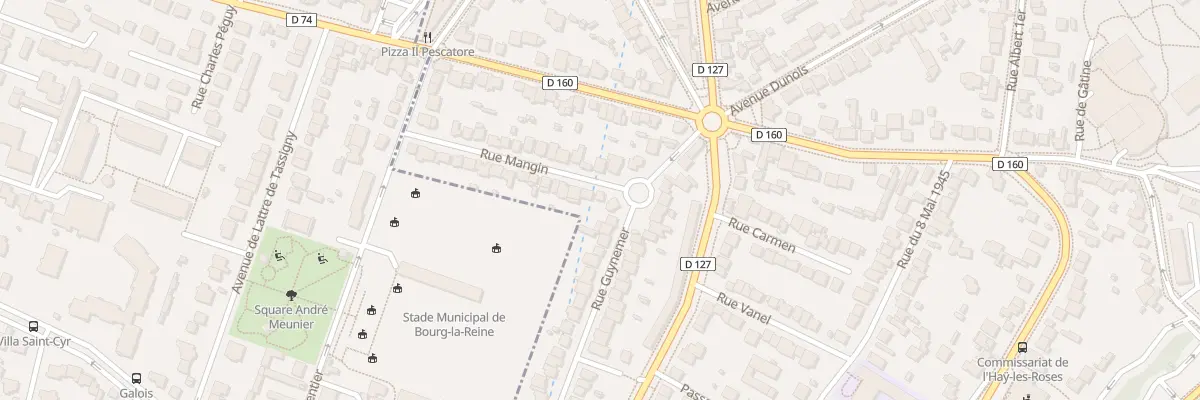 Plan du 3 Rue Mangin à L’Haÿ-les-Roses