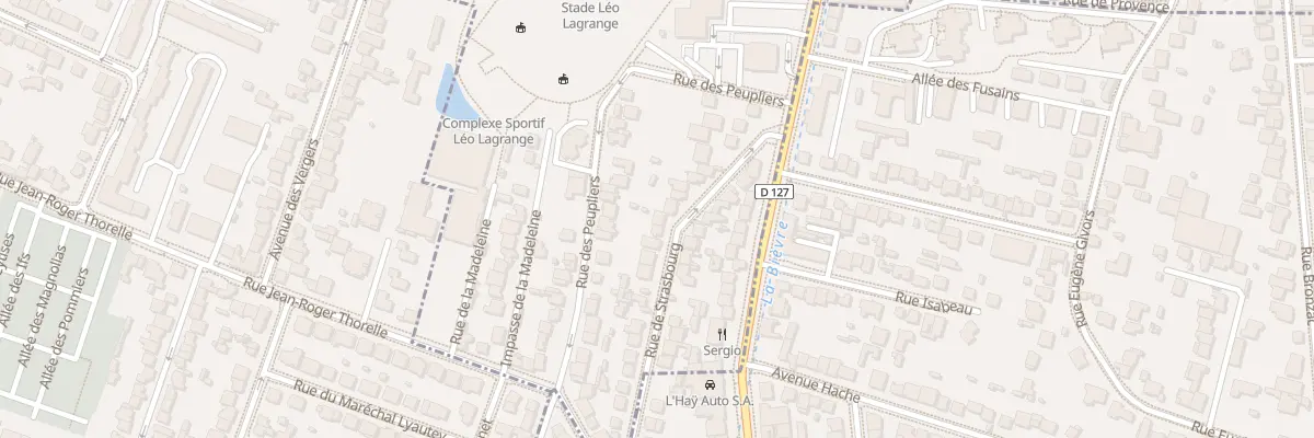Plan du 20 Rue de Strasbourg à Cachan