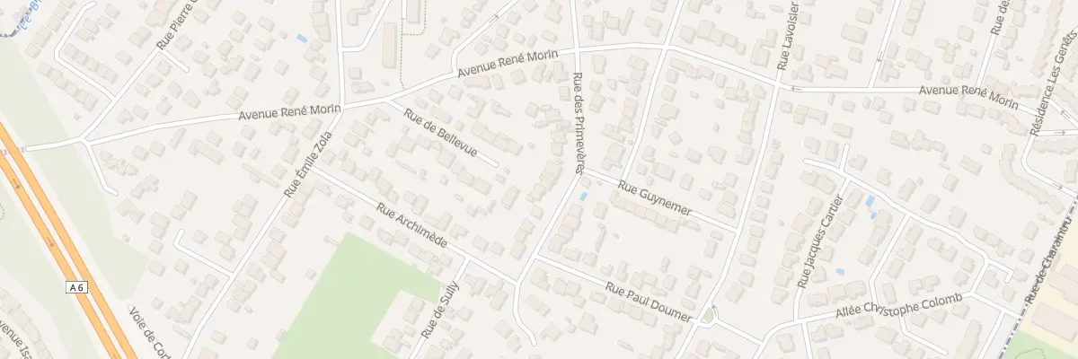 Plan du 46 Rue des Primevères à Morangis