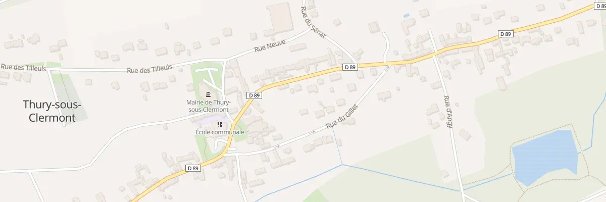 Plan du 110 Rue d’En Haut à Thury-sous-Clermont