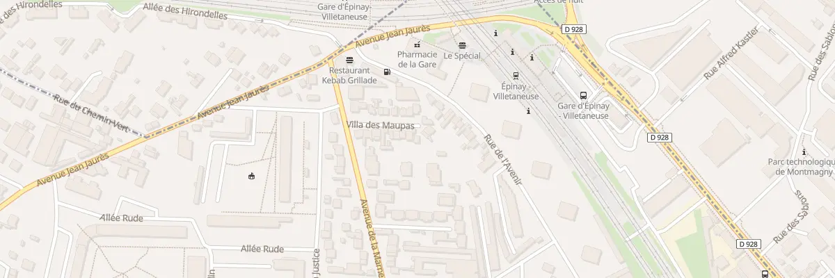 Plan du 16 Vla des Maupas à Épinay-sur-Seine