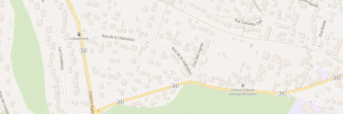 Plan du 43B Rue de la Libération à Saint-Vrain