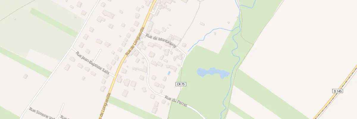 Plan du 8 Rue de Montaquoy à Cerny