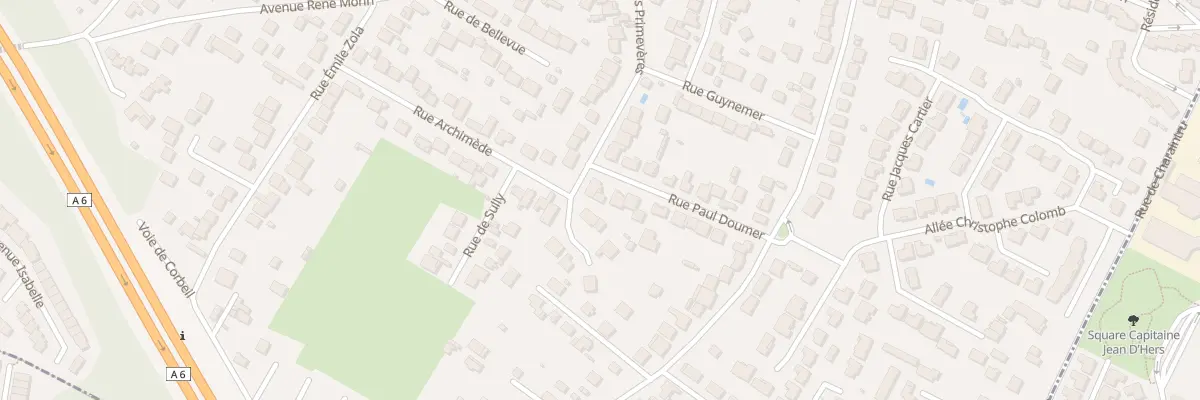 Plan du 63 Rue des Primevères à Morangis