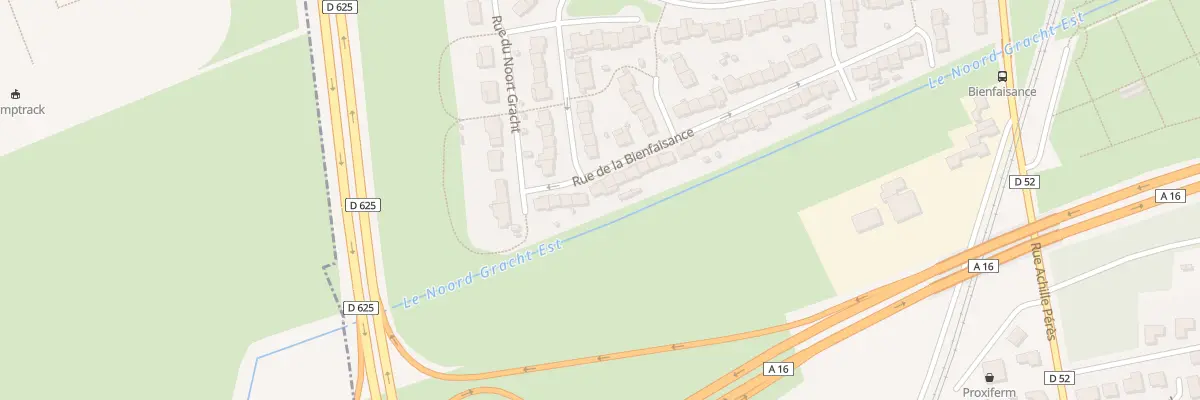 Plan du 57 Rue de la Bienfaisance à Dunkerque