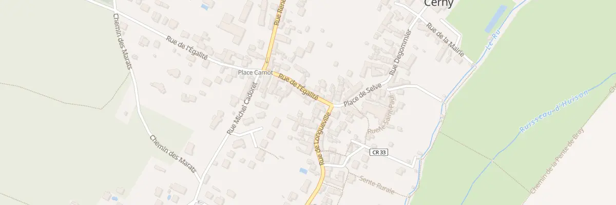 Plan du 1B Rue de l’Egalité à Cerny