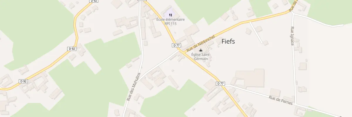 Plan du 2 Rue Simon à Fiefs