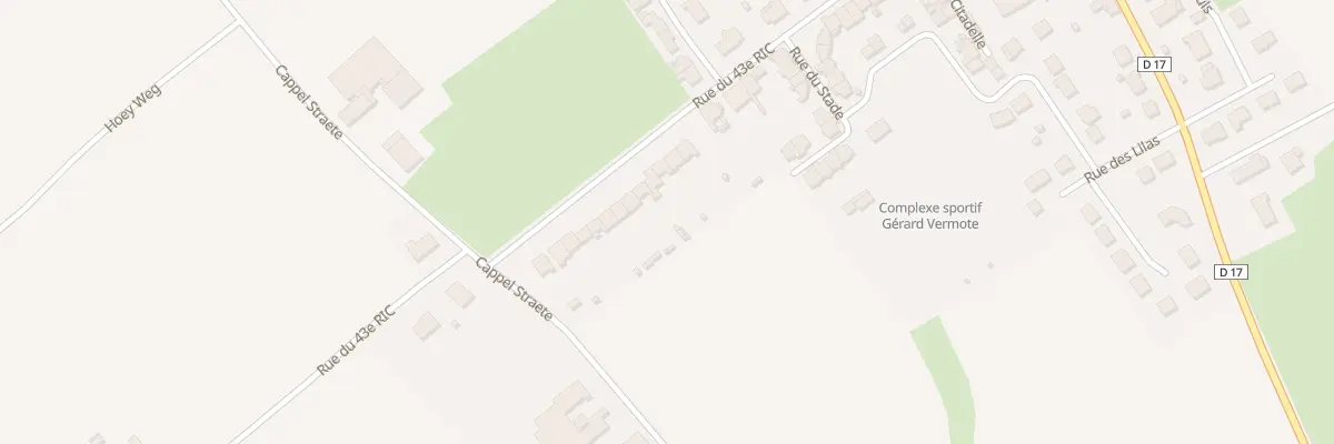 Plan du 37 Rue du 43eme Ri C C A Vc 201 à Pitgam