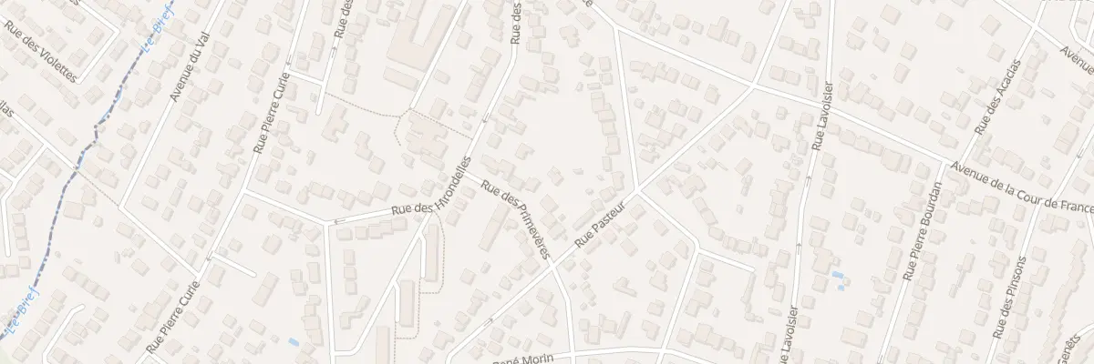 Plan du 9 Rue des Primevères à Morangis