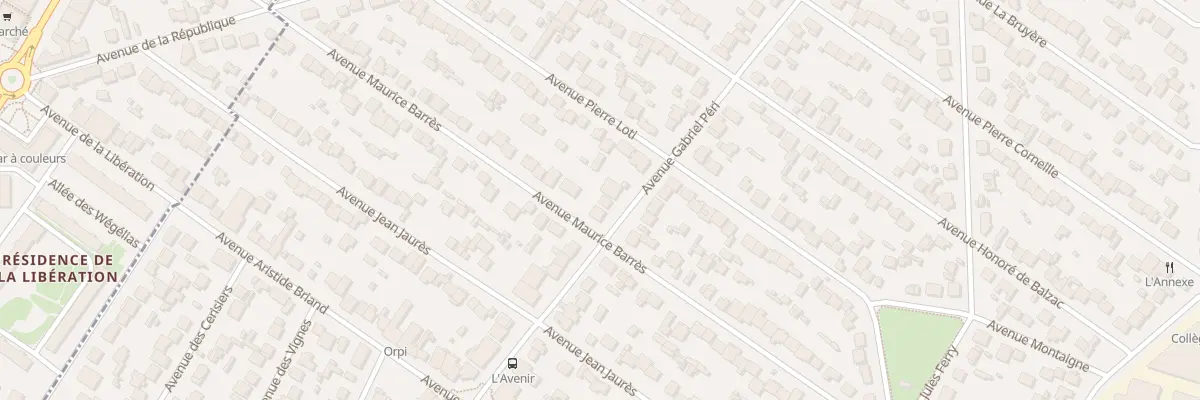 Plan du 56 Av Gabriel Péri à Morangis