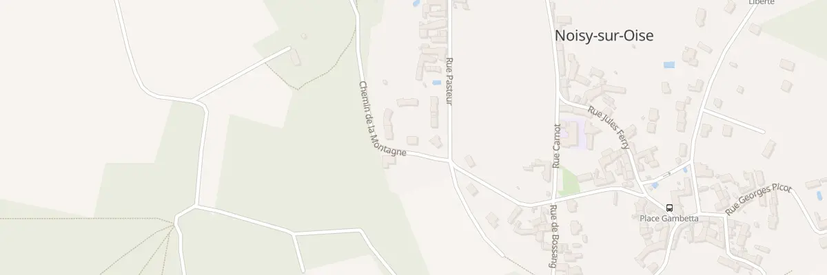 Plan du 9010 Che de la Montagne à Noisy-sur-Oise