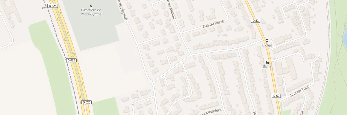 Plan du 32 Rue Bichat à Dunkerque