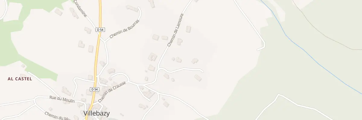 Plan du 5 Rue de Crausse à Villebazy