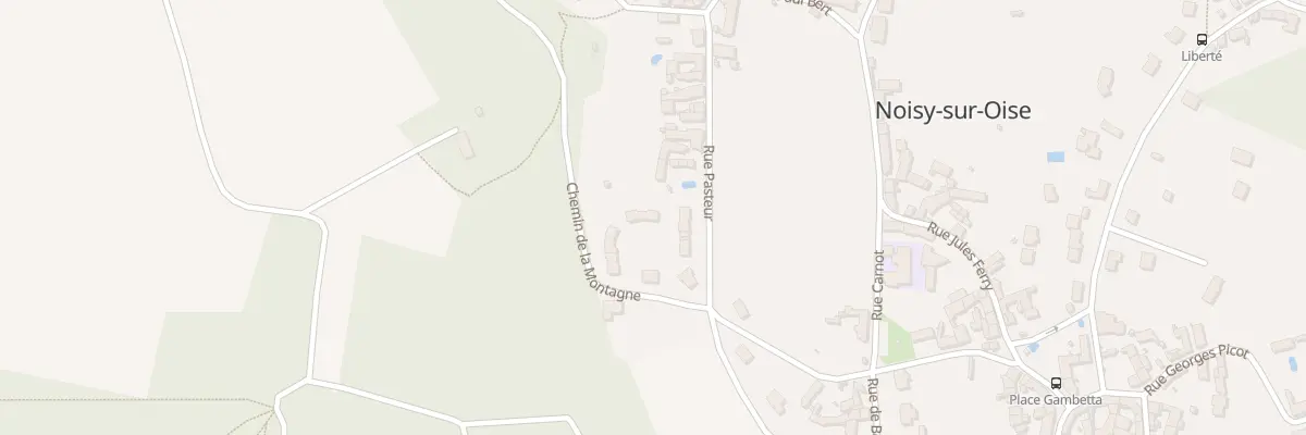 Plan du 9004 Rue Pasteur à Noisy-sur-Oise