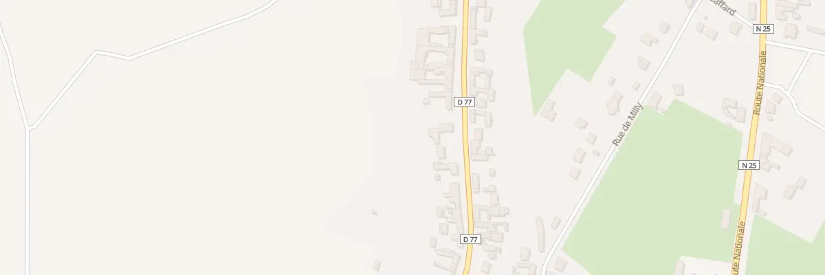 Plan du 30 Rue de Créqui à Beauval