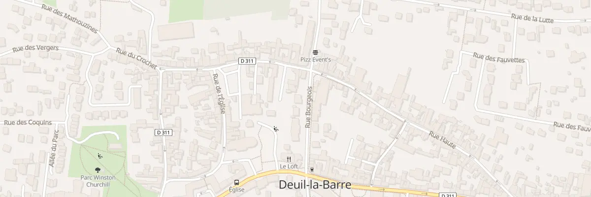 Plan du 11 Rue Bourgeois à Deuil-la-Barre