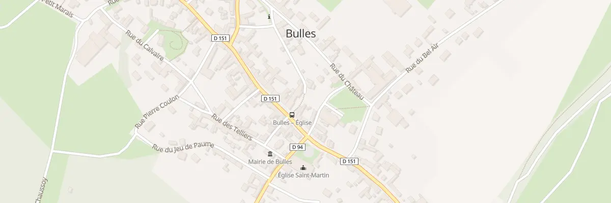 Plan du 8 Grande Rue Notre-dame à Bulles