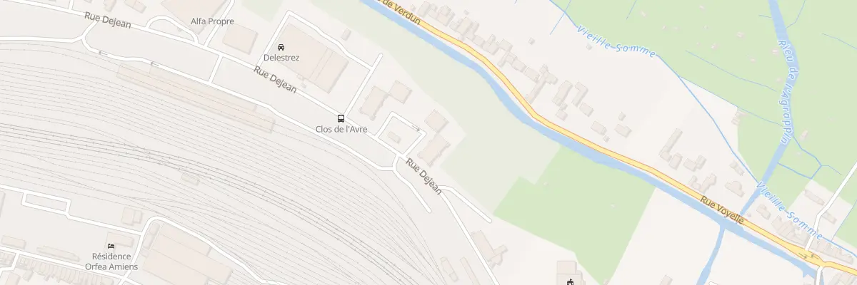 Plan du 277 Rue Dejean à Amiens