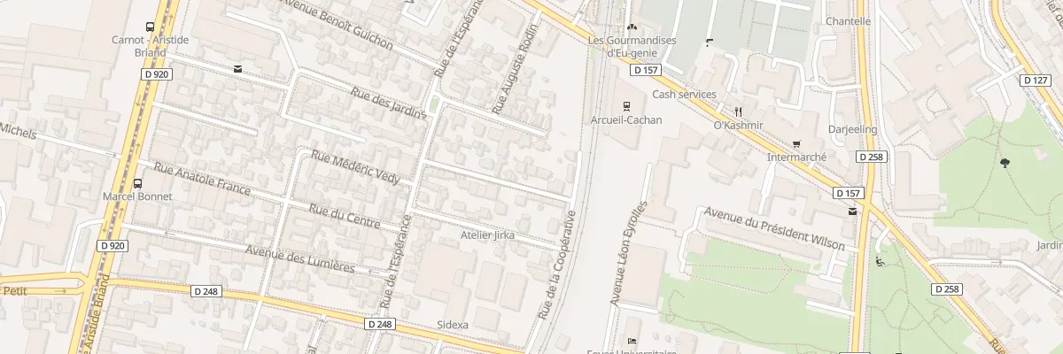 Plan du 6 Rue du Cdt Marchand à Cachan