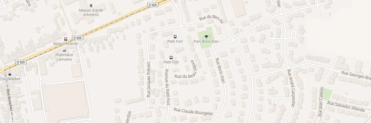 Plan du 9 Rue du Beau Sejour à Rivery