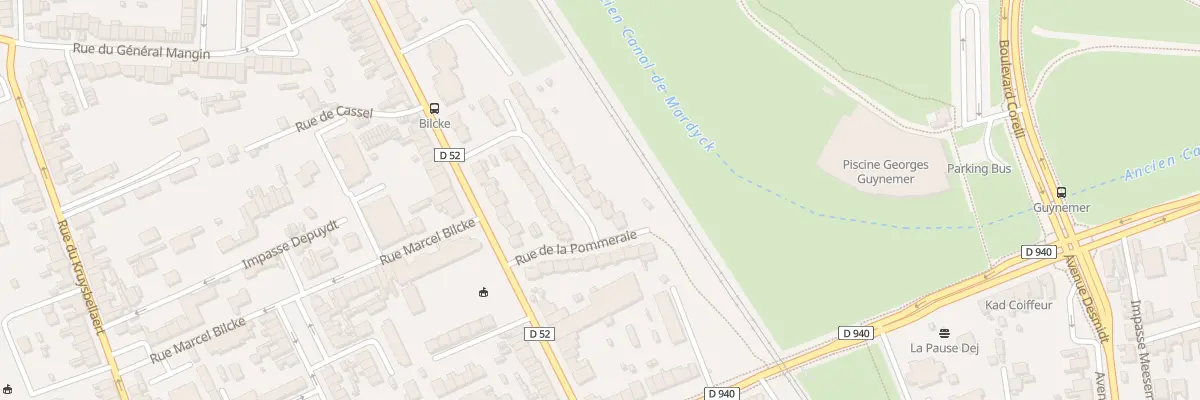 Plan du 24 Rue de la Pommeraie à Dunkerque