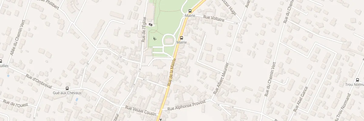 Plan du 40 Rue de la Mairie à Domont