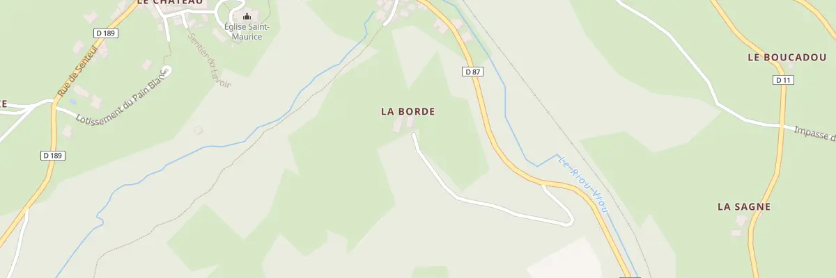 Plan du 150 Imp de la Borde à Auzits