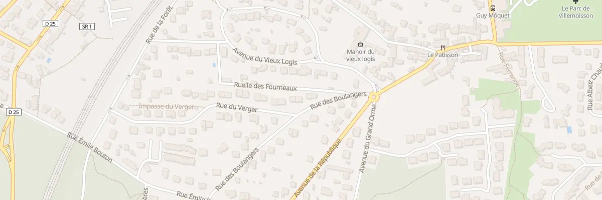 Plan du 4 Rue des Boulangers à Villemoisson-sur-Orge