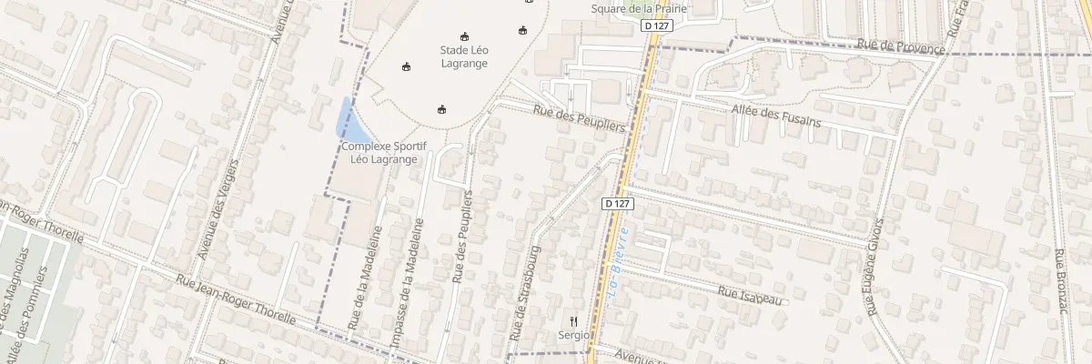 Plan du 10 Rue de Strasbourg à Cachan