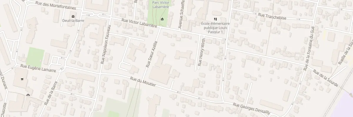 Plan du 26 Rue Soeur Azelie à Deuil-la-Barre