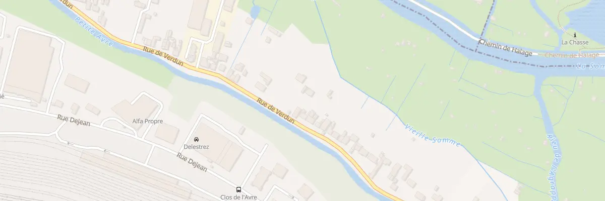 Plan du 483 Rue de Verdun à Amiens
