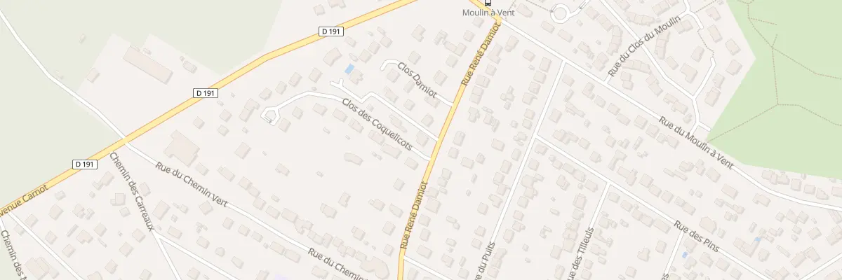 Plan du 55 Rue René Damiot à Cerny