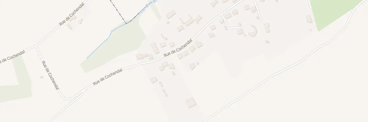 Plan du 661 Rue de Cochendal à Roquetoire