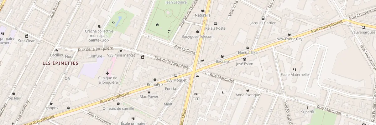 Plan du 81 Av de Saint-Ouen à Paris 17e Arrondissement