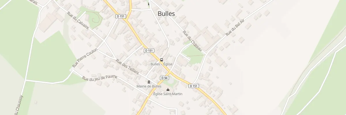 Plan du 4 Gr Grande Rue Notre Dame à Bulles
