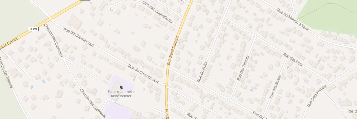 Plan du 30B Rue René Damiot à Cerny
