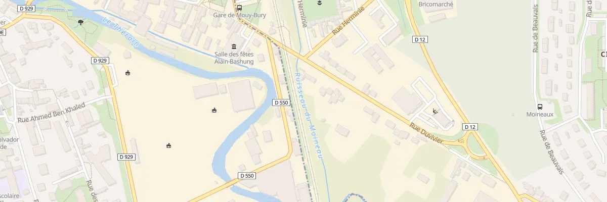 Plan du 865 Rue Duvivier à Bury