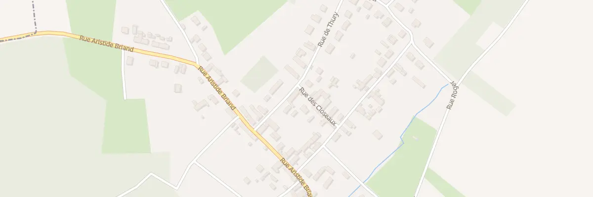 Plan du 71 Rue des Closeaux à Angy