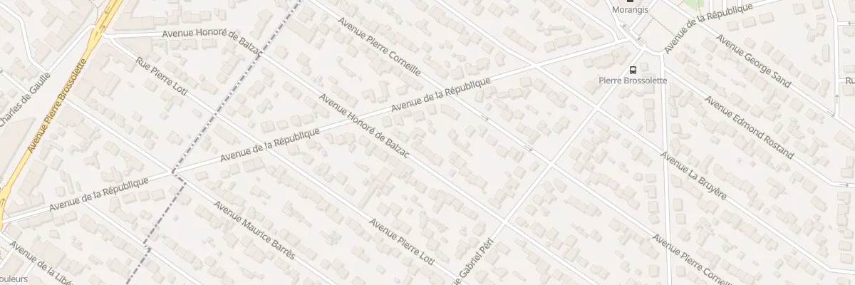 Plan du 80 Av de Balzac à Morangis