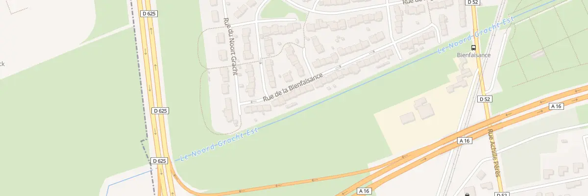 Plan du 51 Rue de la Bienfaisance à Dunkerque