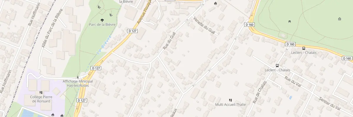 Plan du 20 Rue du Gué à L’Haÿ-les-Roses