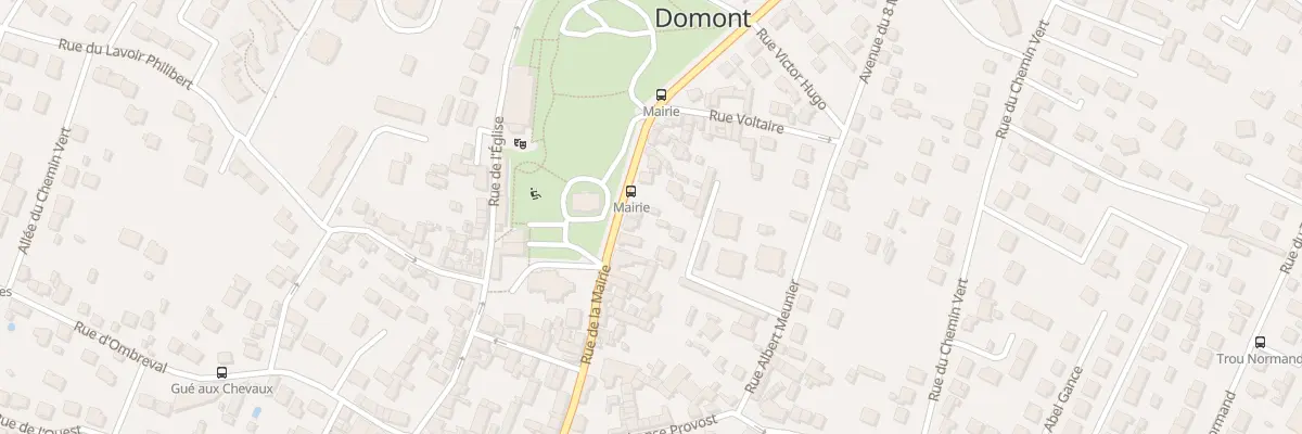 Plan du 48 Rue de la Mairie à Domont