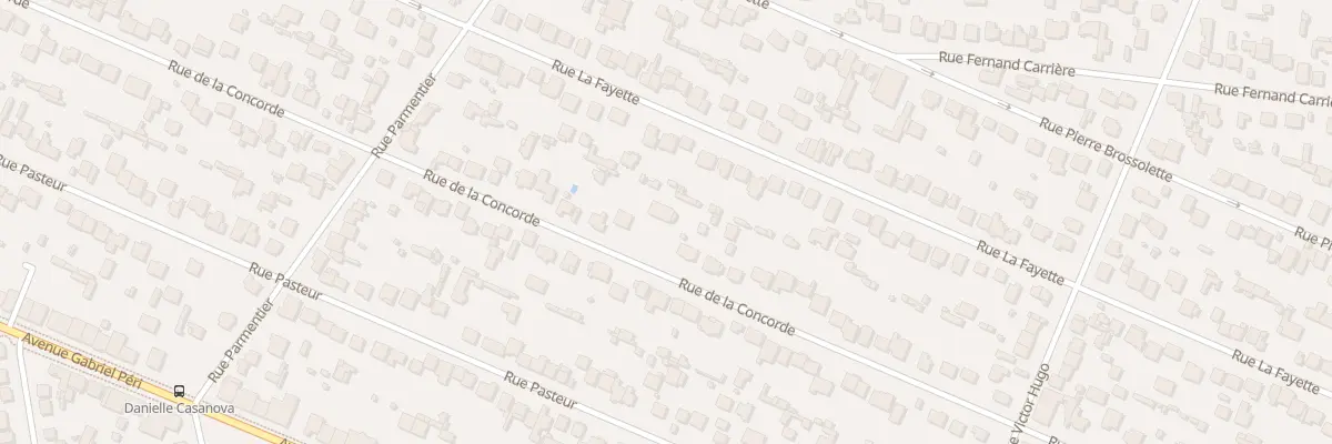 Plan du 99 Rue de la Concorde à Sainte-Geneviève-des-Bois