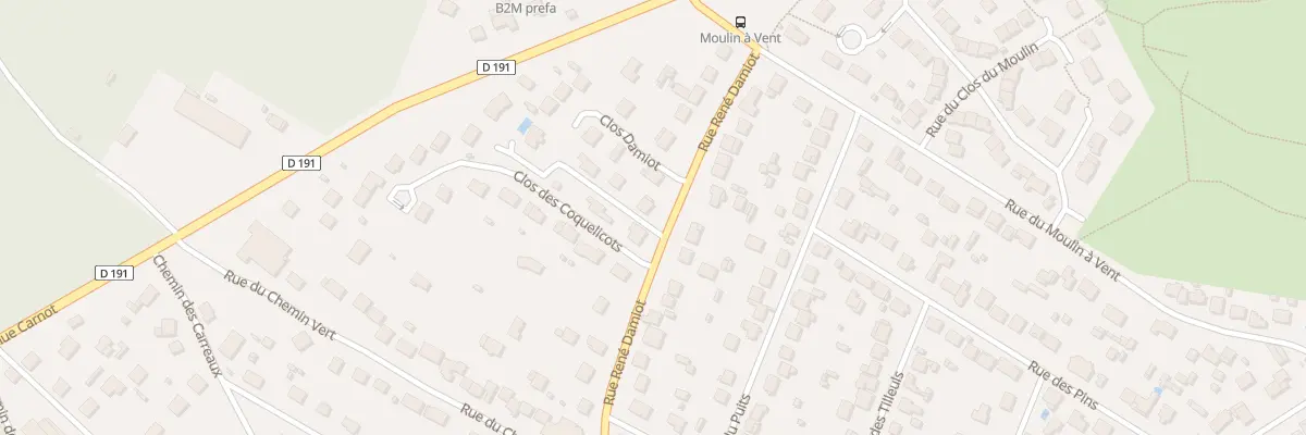 Plan du 57 Rue René Damiot à Cerny