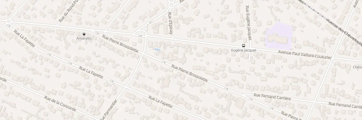 Plan du 23 Rue Pierre Brossolette à Sainte-Geneviève-des-Bois