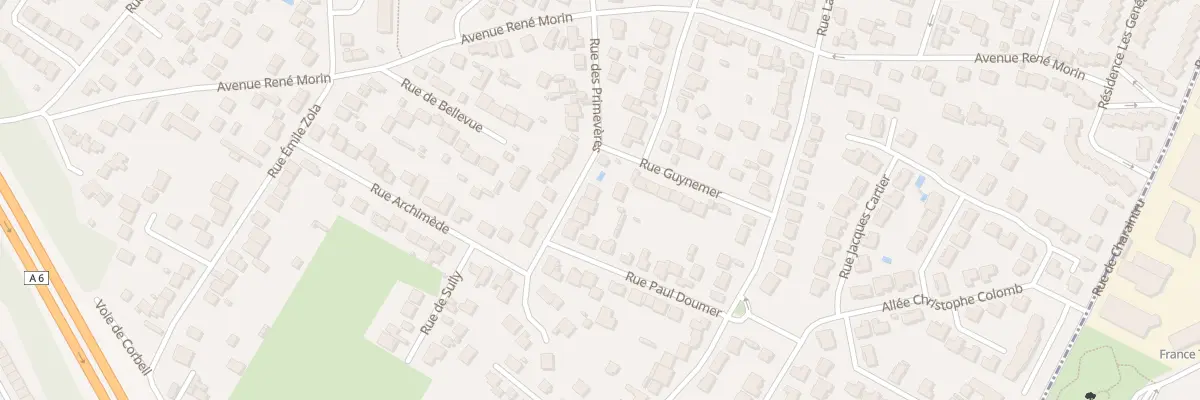 Plan du 53B Rue des Primevères à Morangis