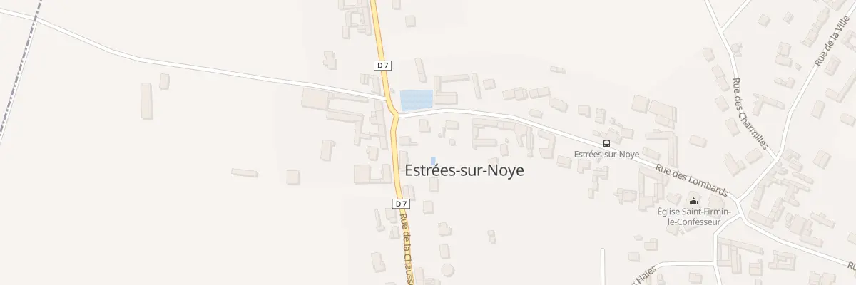 Plan du 24 Rue de la Chaussée à Estrées-sur-Noye